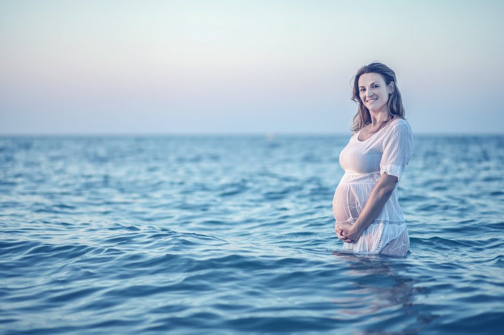 trudnica u moru